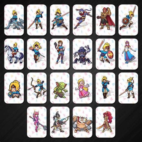 23 nfc xzelda card|Botw 23/24 in 1 Amiibo Game Cards for the Legend of Zelda.